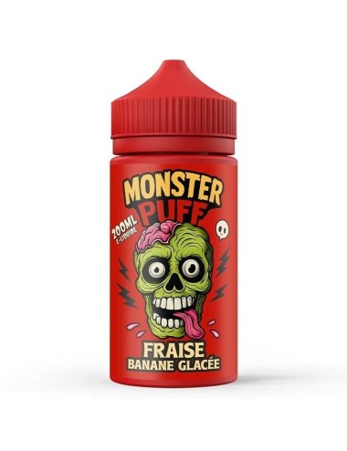 Fraise Banane Glacée - Monster puff 200ml