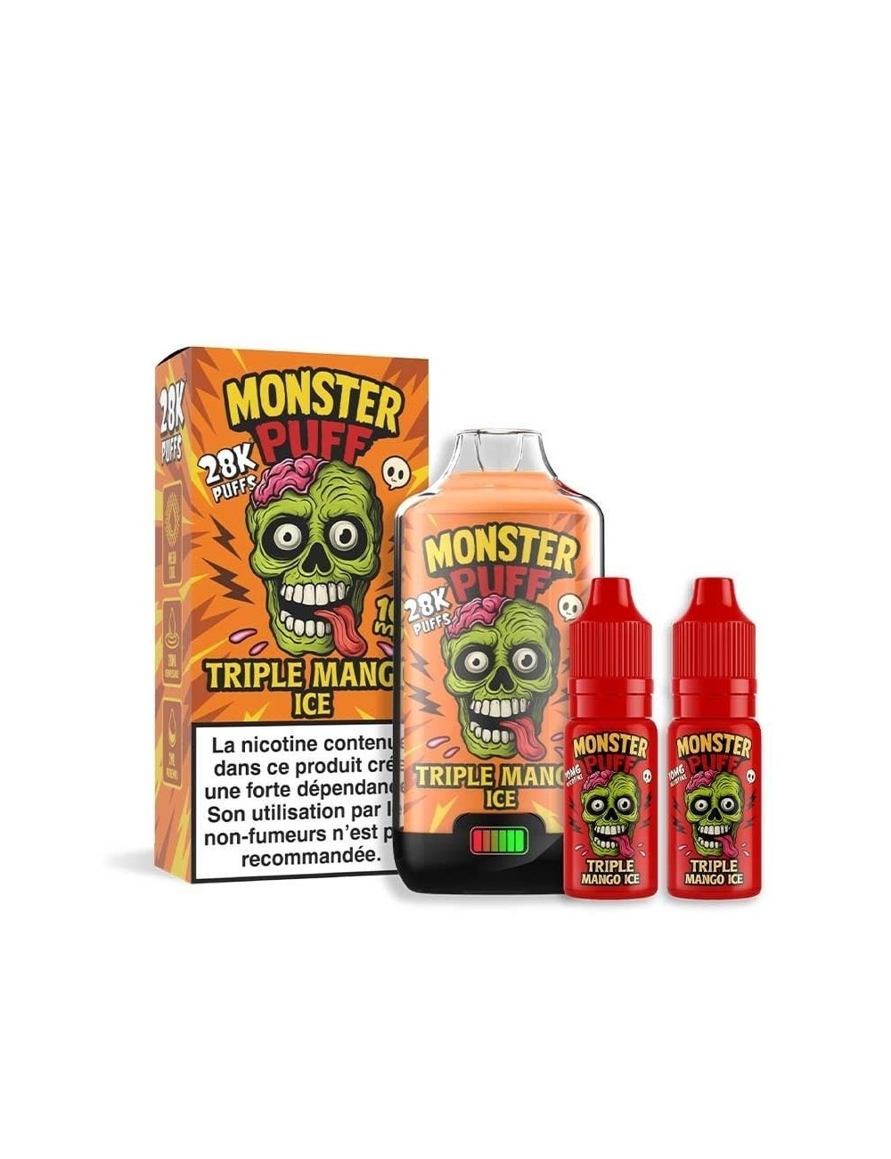Triple mango Ice - Monster Puff 28K