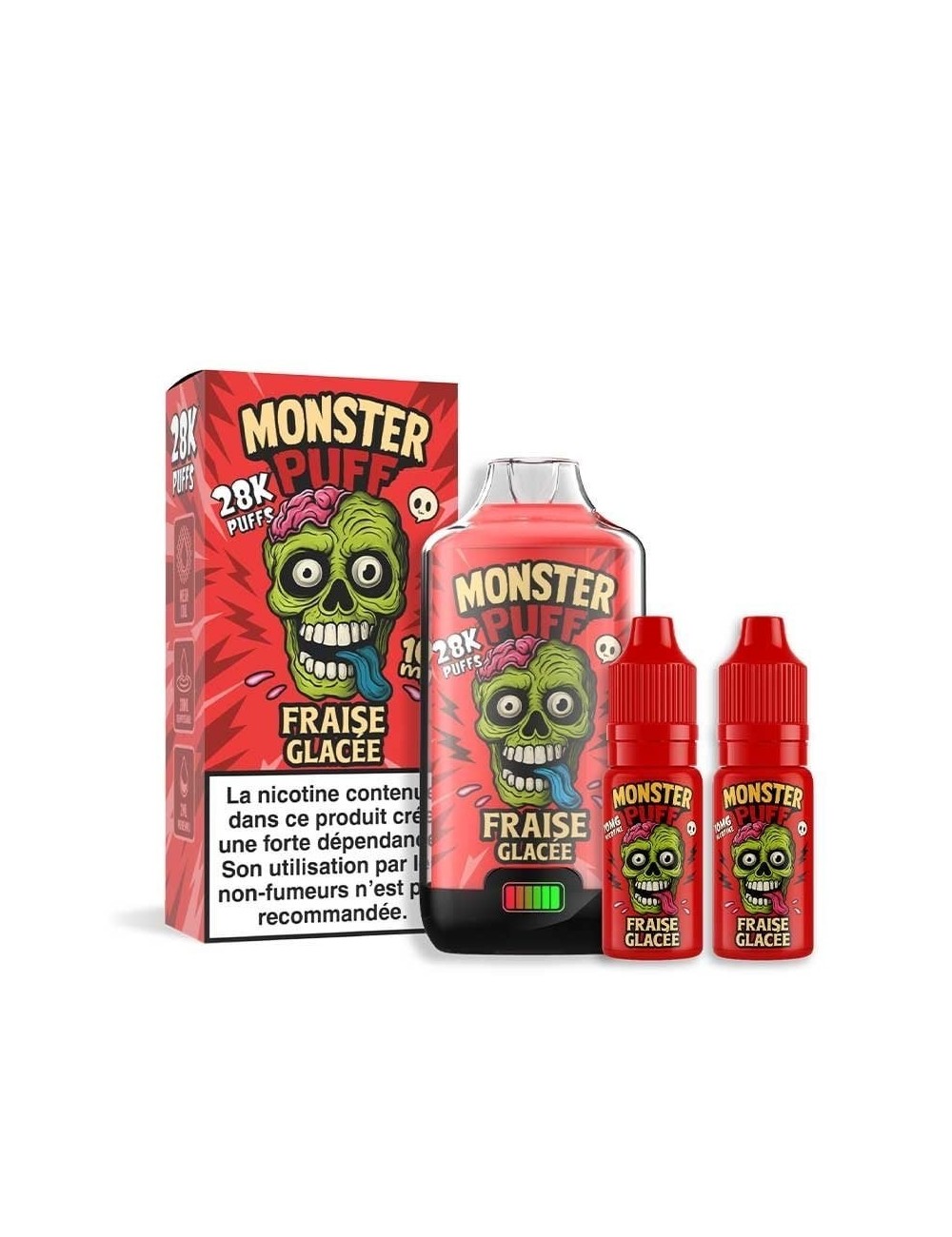 Fraise Glacée - Monster Puff 28K