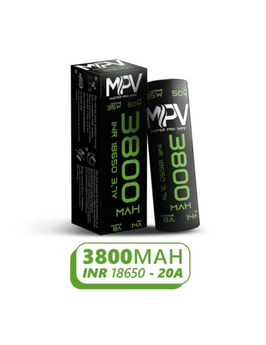 Accu 18650  3800MAH 40A - MPV