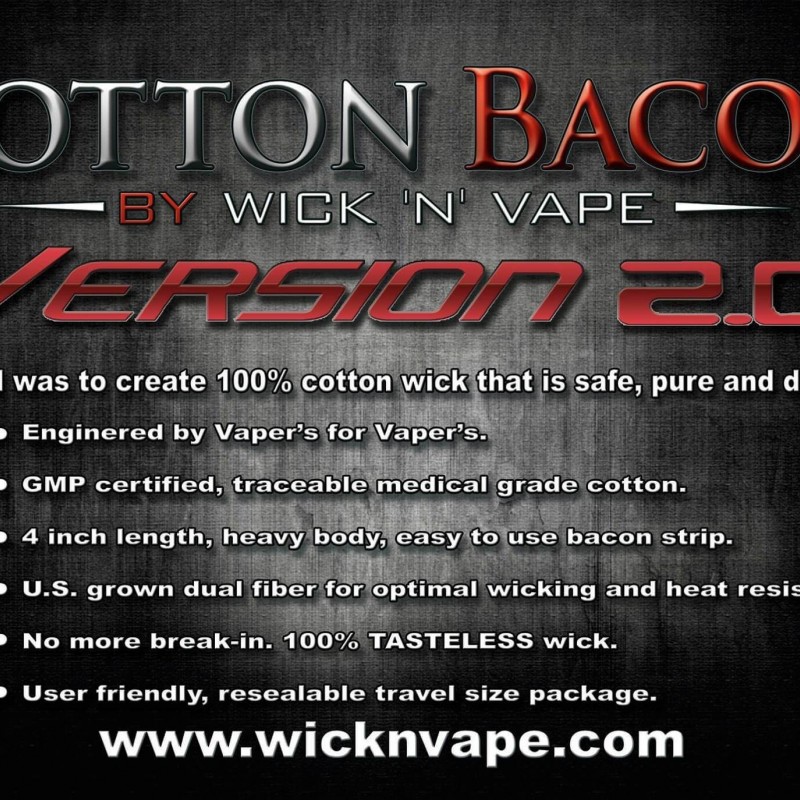 Cotton Bacon V2 by WicknVape