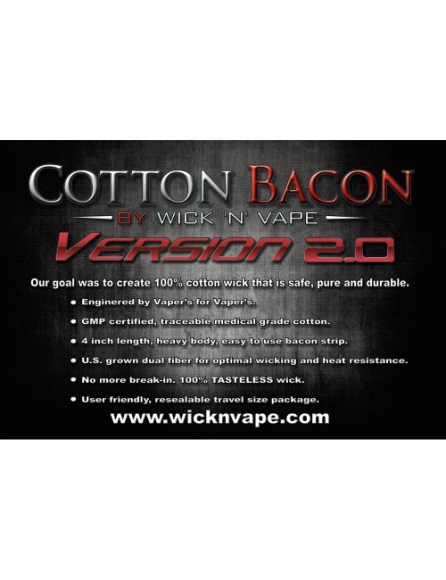 Cotton Bacon V2 by WicknVape