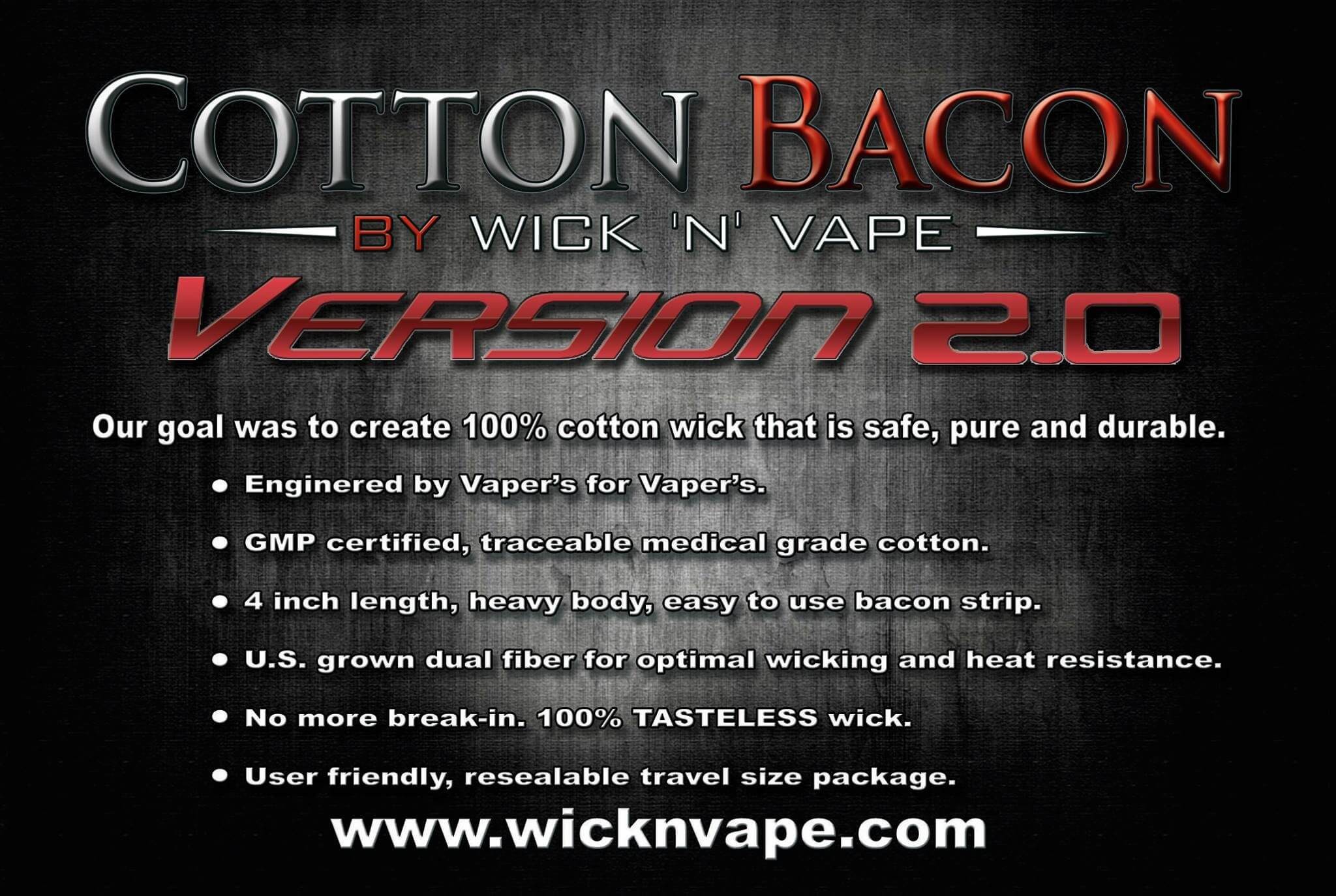 Cotton Bacon V2 by WicknVape