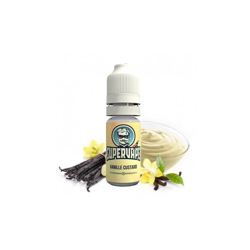 Concentré  vanilla custard  ( SuperVape ) 10 ml