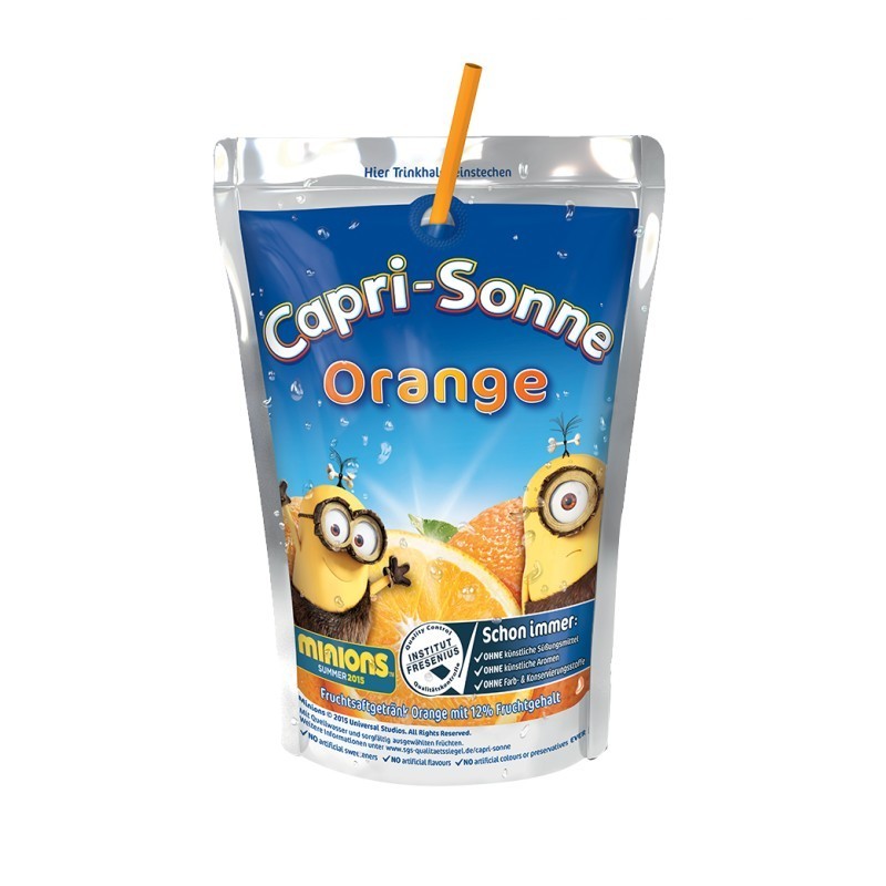 Poche  Capri-sun Orange 20 cl