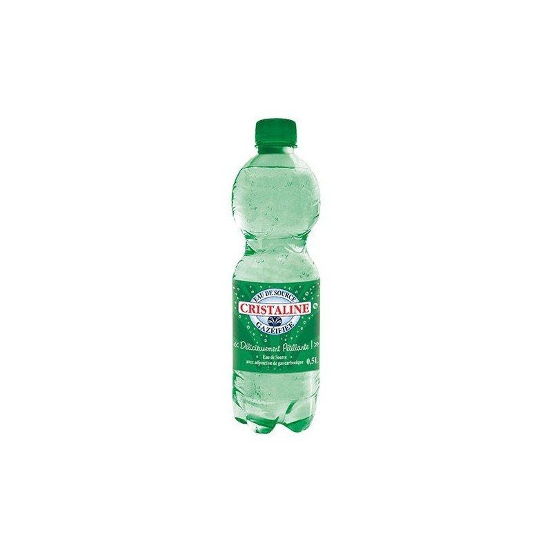 Bouteille Cristaline  Gazeuse 50 cl