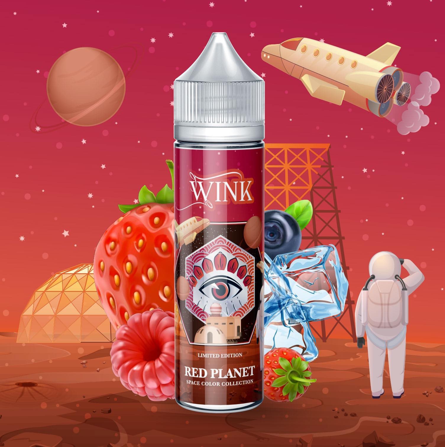 Red Planet - Wink - Space Color Collection 50ml