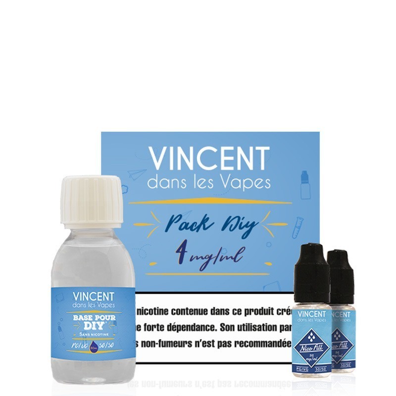 Pack DIY 50/50 100ml - Vincent dans les vapes