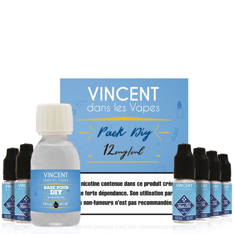 Pack DIY 50/50 100ml - Vincent dans les vapes