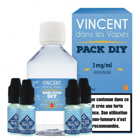 Pack DIY 50/50 200ml - Vincent dans les vapes