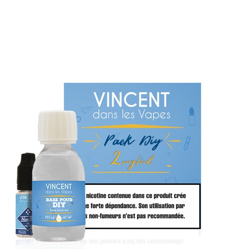 Pack DIY 50/50 100ml - Vincent dans les vapes
