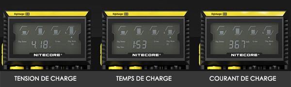 Chargeur Accus Nitecore D4