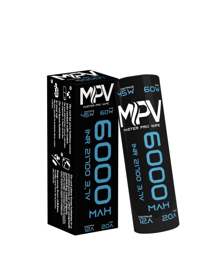 Accu 21700  6000MAH 20A - MPV
